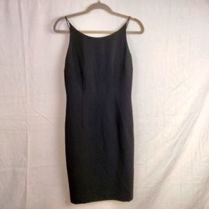 Ann Taylor Loft black cocktail dress, 4 petite